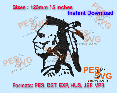 Borden High School Machine Embroidery Digital Design